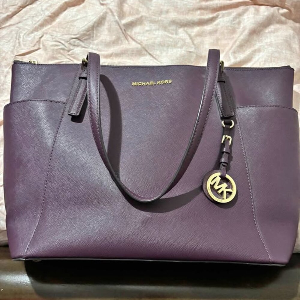 Michael Kors Purple Handbag Purse